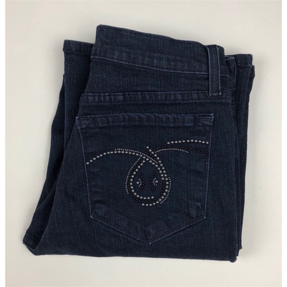 NYDJ Denim - NYDJ Women's Blue Dark Wash Boot Cut Jeans